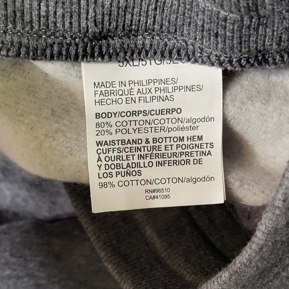 Under Armour Men's NWT Gray UA Rival Fleece Jogger Pants Size 5XL - Picture 5 of 12